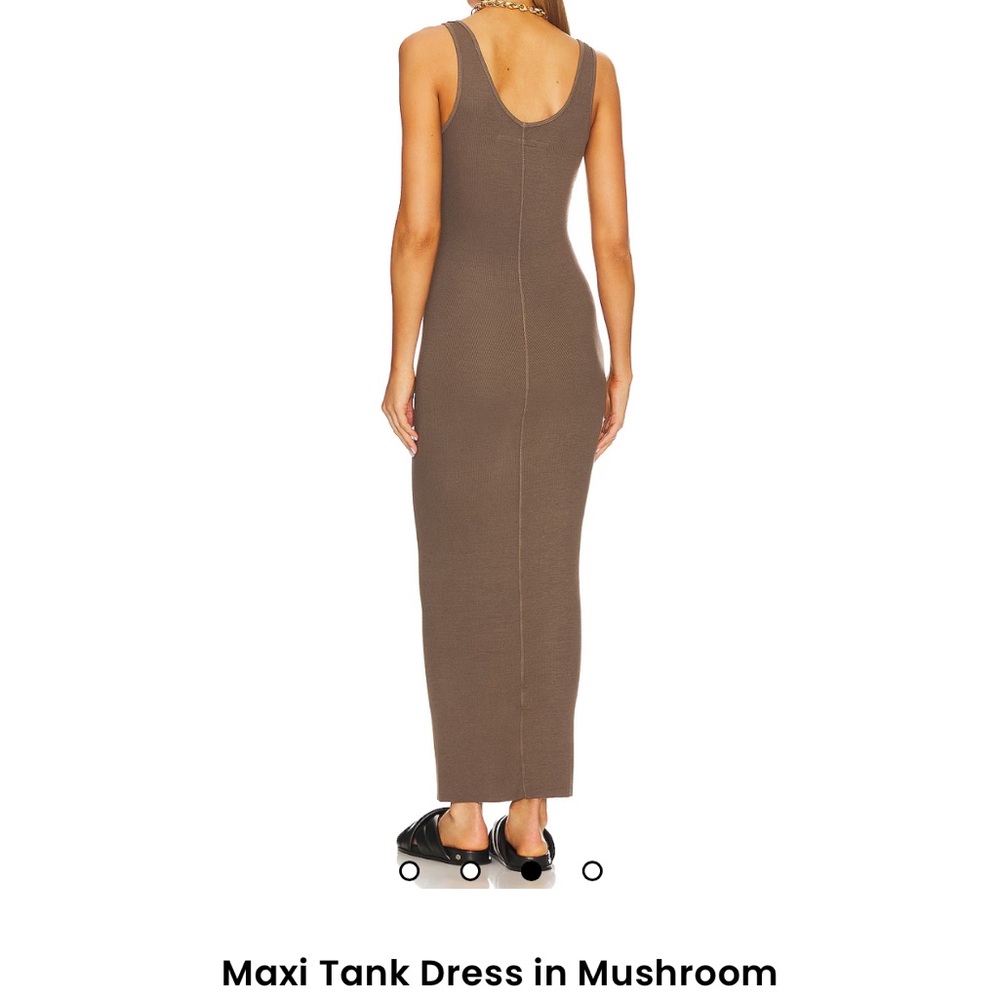 Enza Costa Brown Maxi Tank Dress